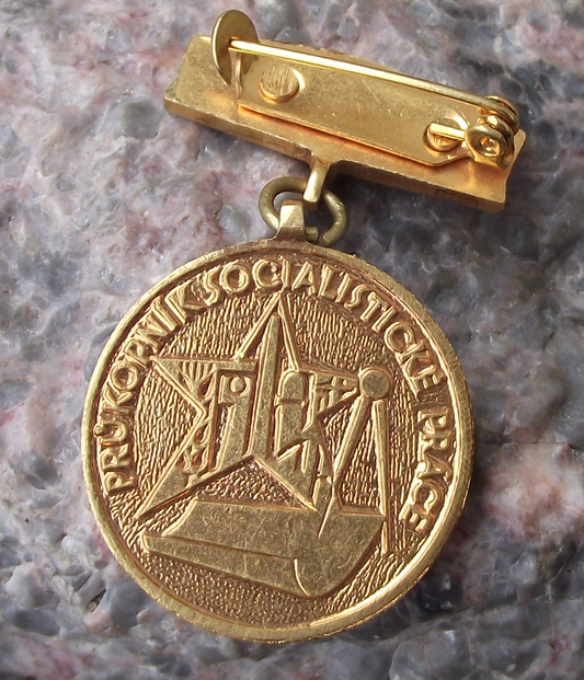 Vintage Local Socialist Worker Lifestyle Award Trade Union ROH Medal