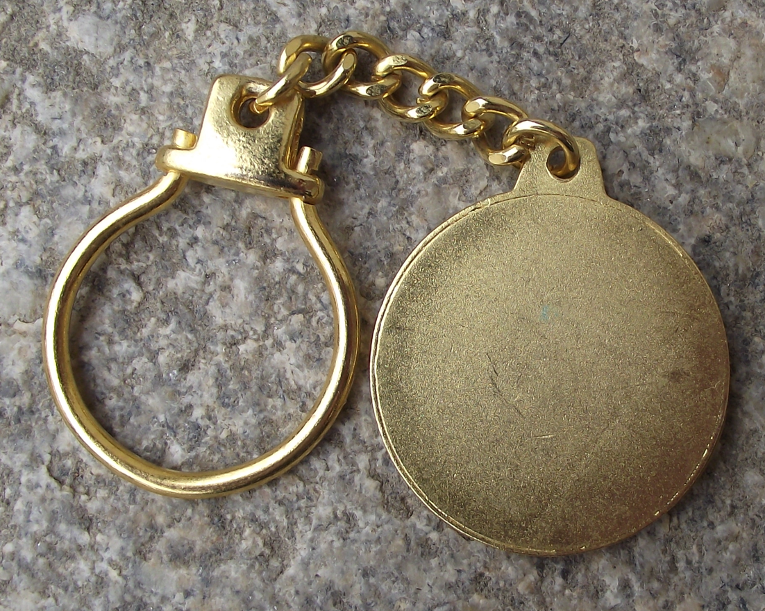 Vintage Turkish Turkey Türkiye Volleyball Federation TVF 1958 Key Chain Keyring
