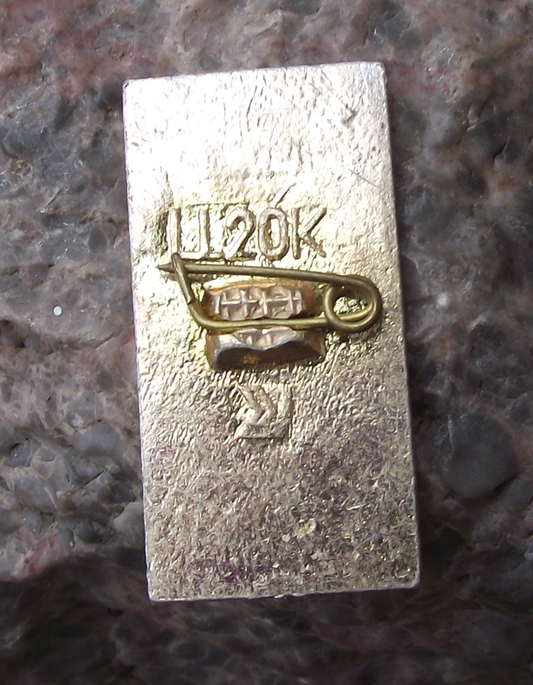 Vintage Soviet Union Russia Victory Day 9th May Hammer Sickle Pin Badge