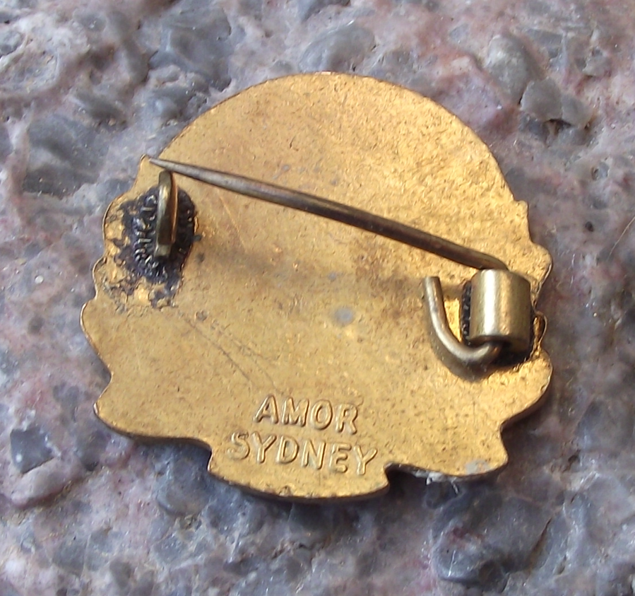 Vintage Industrial Trade Union of Building Workers Australia BWIA Pin Badge