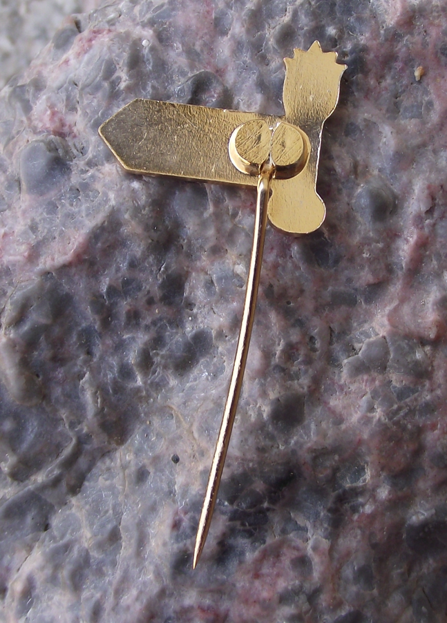 Vintage 100 km Kilometres Spring Walk Walking Event Jarní kilometry CS Pin Badge