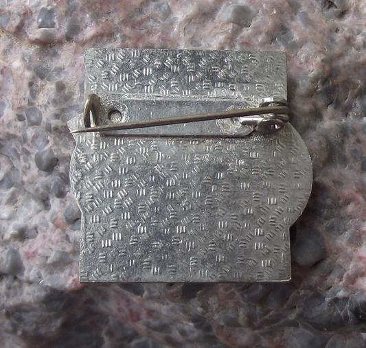 Vintage Czech Pioneer Pionyr Youth Camp Running Track Athletics ROH Pin Badge