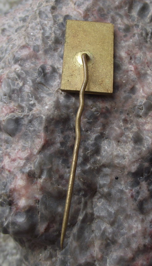 Vintage Slovakia White Dove of Peace National Double Cross Emblem Pin Badge