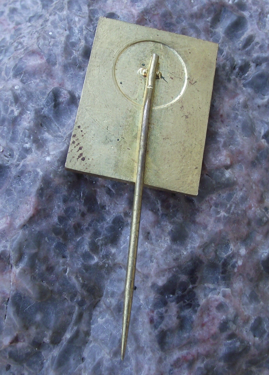Vintage Czech Pioneer Pionyr Youth Camp ROH Football Soccer Pin Badge
