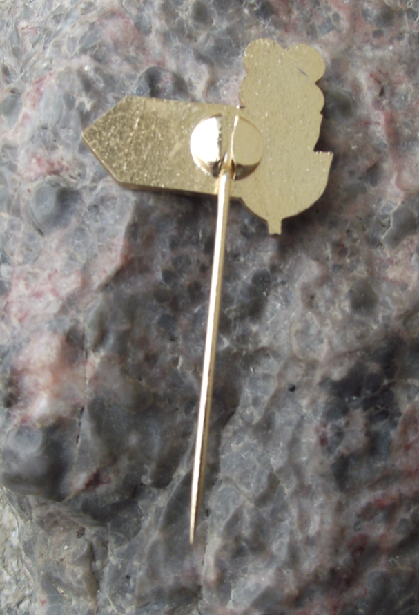1962 100 km Kilometres Spring Walk National Walking Event Jarní kilometry Pin Badge