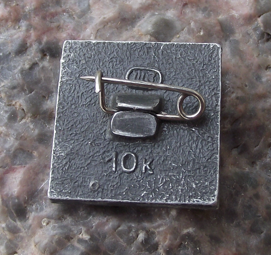 Vintage Soviet VDNKh Space Rocket Badge USSR CCCP Kosmos Souvenir Metal Pin