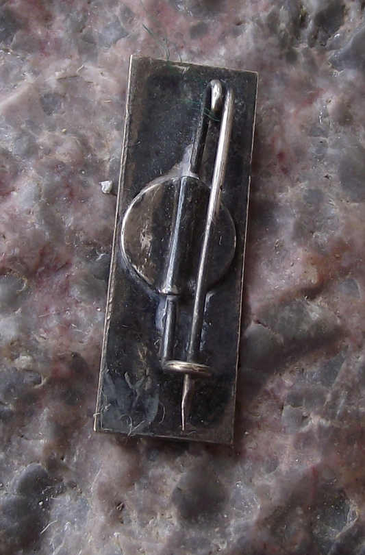 Vintage Metsamor Nuclear Power Plant in Armenia 46.k.k. Pin Badge