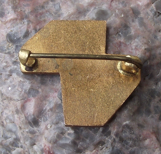 1963 CSM IV 4th Czech Communist Youth Organisation Conference Pin Badge