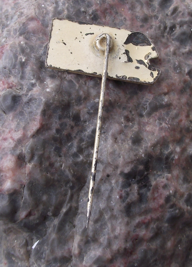 1961 Berlin Wall Completion Anti-Fascist Protection Rampart Celebration Pin Badge