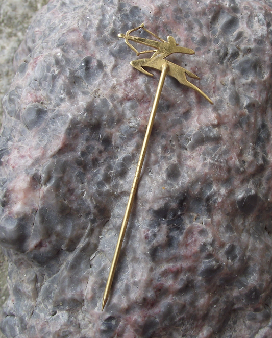 Vintage Air India Sagittarius Centaur Archer Indian Airlines Pin Badge