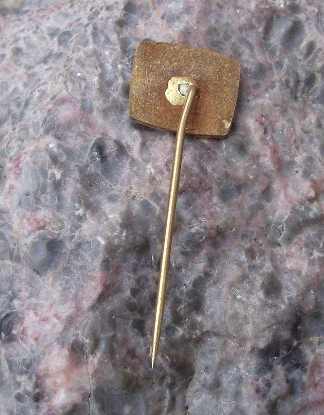 Vintage Prim Elton Czechoslovakia Precision Watch Clock Maker Pin Badge - Badgecrazy