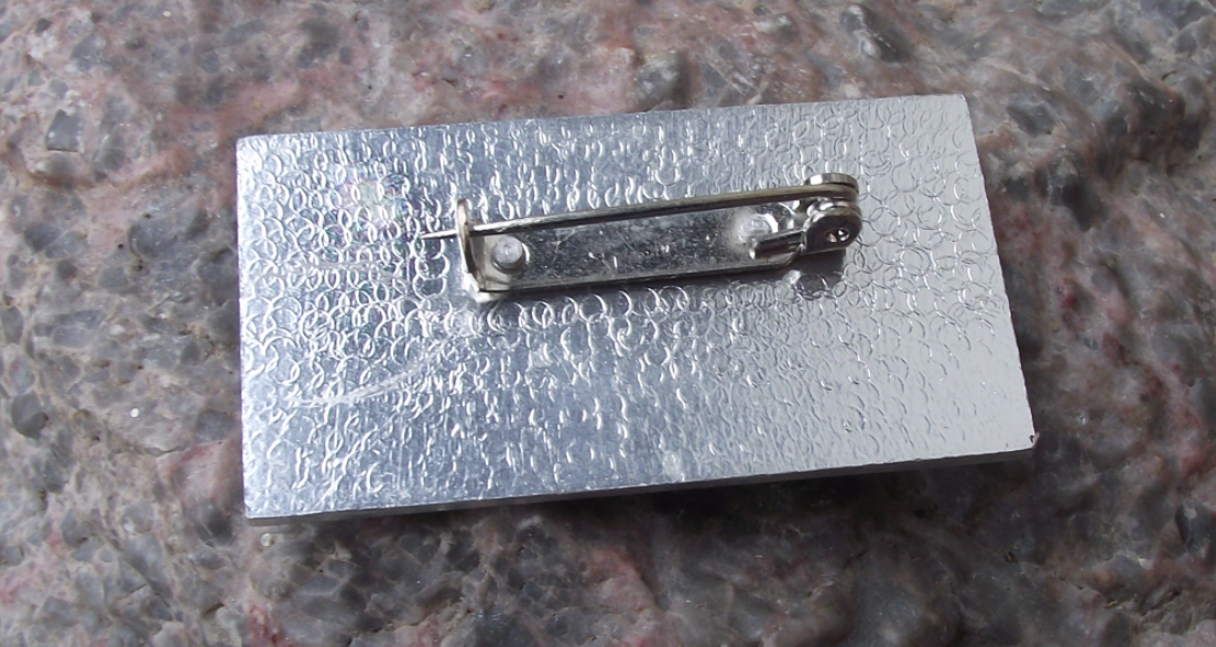 1985 Czech Spartakiad Mass Gymnastics Event Prague Clasp Brooch Pin Badge