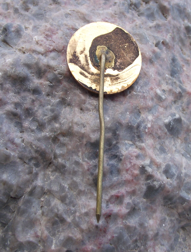 Vintage Georgi Dimitrov Bulgaria Communist General Secretary Factory Pin Badge - Badgecrazy