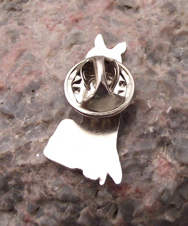 North America Long Eared Owl Bird of Prey Perched Raptor Brooch Pin Badge - Badgecrazy