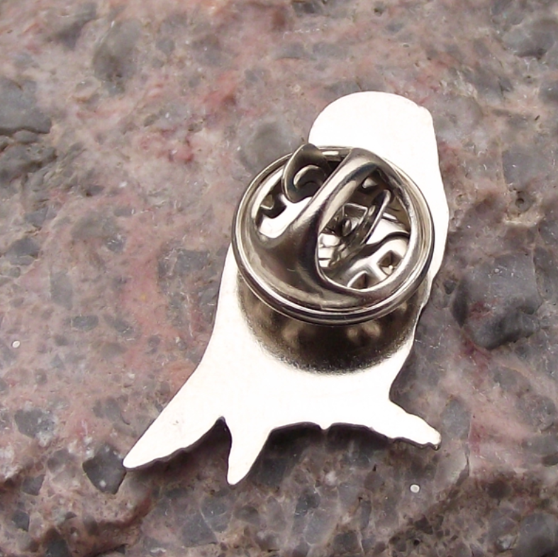 Snowy Owl Hedwig Harry Potter Night Bird of Prey Wildlife Brooch Pin Badge - Badgecrazy