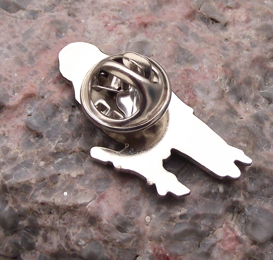 Hobby Falco Swift Falcon Eagle Hawk Raptor Prey Bird Perching Pin Badge - Badgecrazy