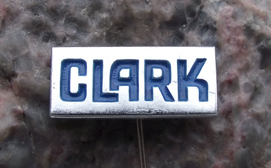 Vintage Clark Material Handling Company Construction Fork Lift Trucks Pin Badge - Badgecrazy