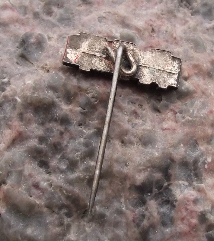 Vintage VEB RFT Radio Television East Germany Stassfurt Electronics Pin Badge - Badgecrazy