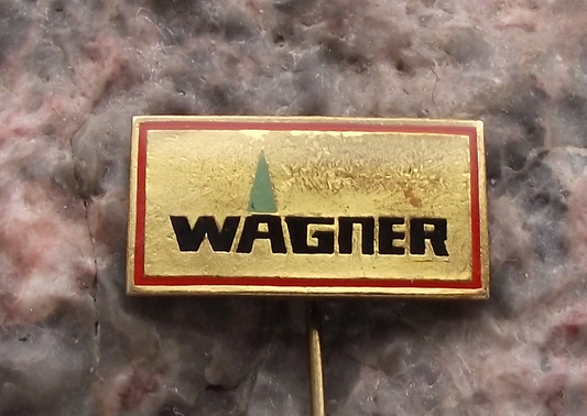 Vintage Wagner Surface Painting Liquid Specialist Covering Powder Paint Pin Badge - Badgecrazy