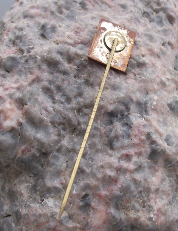 Vintage East German Schenck Process Feeding Screening Weighing Pin Badge - Badgecrazy