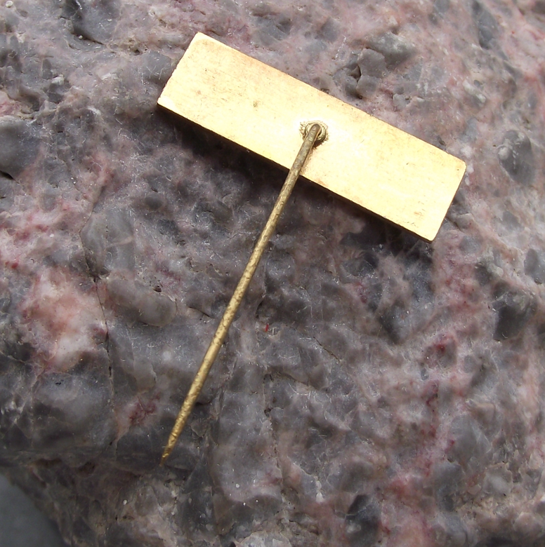 Vintage East German DDR Schenck Balancing Systems Weight Scales Pin Badge - Badgecrazy