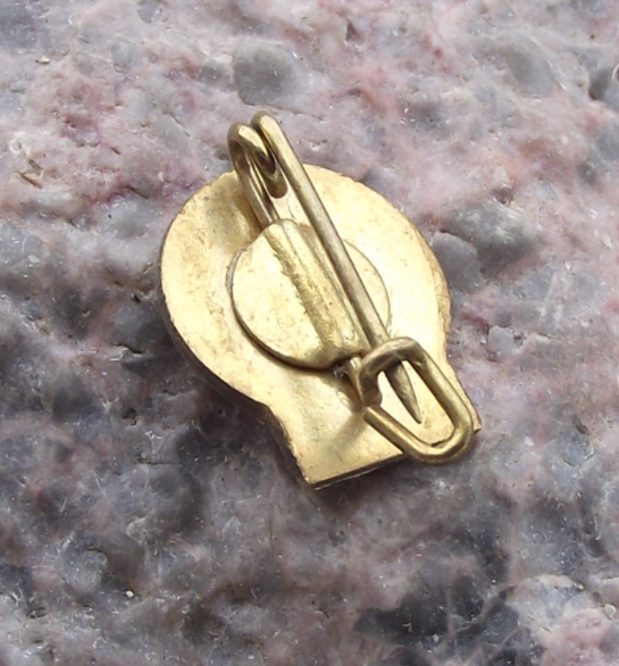 Vintage CGT General Confederation of Labour France Trade Union FSM Pin Badge