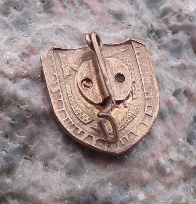 1959 NAW Nationales Aufbauwerk East German Volunteer DDR GDR Pin Badge - Badgecrazy