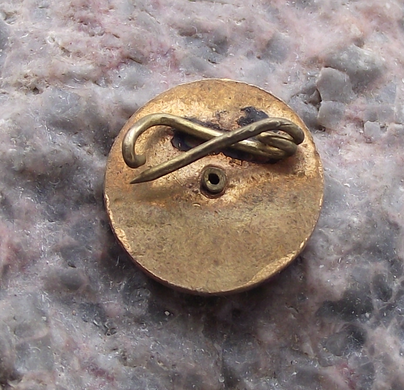 Vintage Georgi Dimitrov Bulgaria Communist Leader Prime Minister Pin Badge