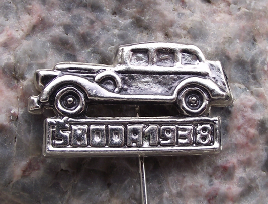 1964 Skoda Car Company 1938 Rapid Veteran Auto Pin Badge