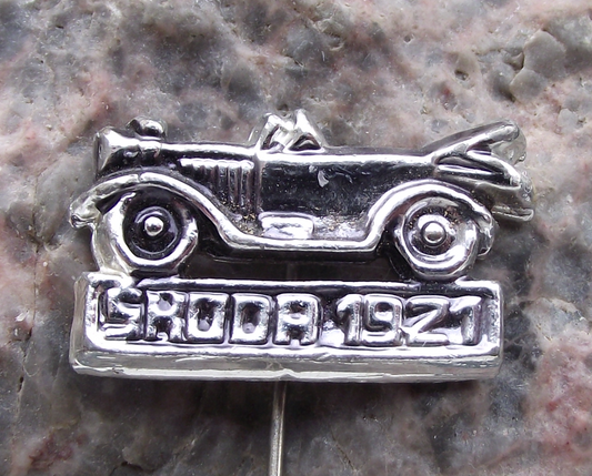 1964 Skoda Car Company 1921 Laurin and Klement Vintage Pin Badge