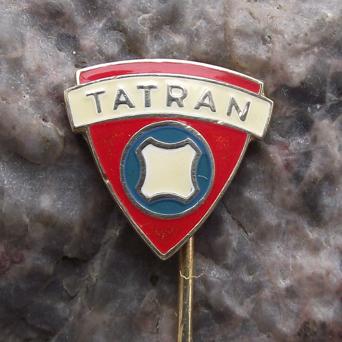 Vintage Slovakia Motorcycles Motorbikes Tatran Scooter Logo Pin Badge