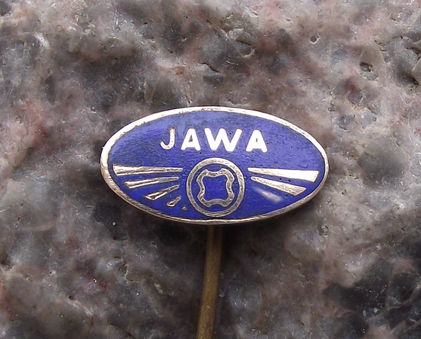 Vintage Slovakia Jawa Motorcycles Motorbikes Tatran Manet Scooter Pin Badge