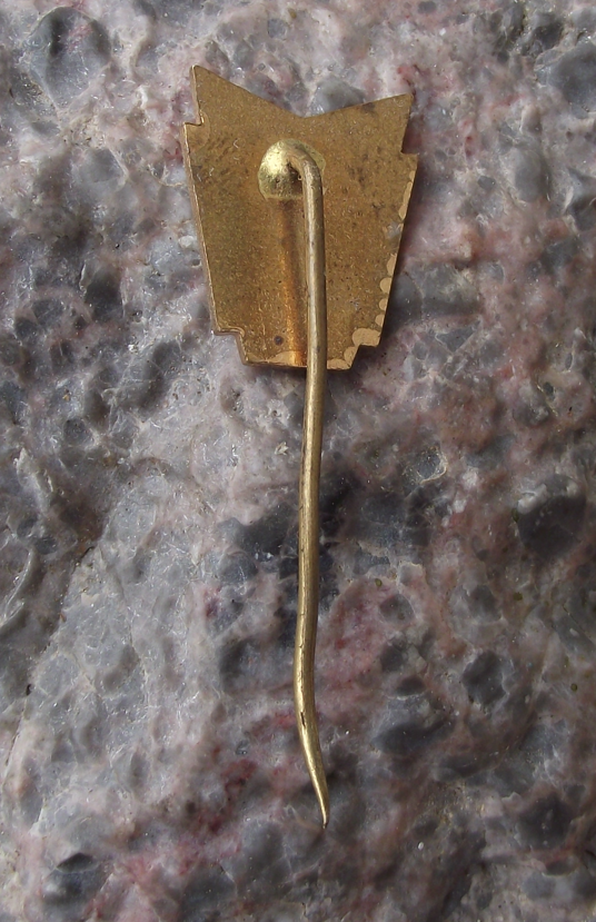 Vintage SCSP Red Communist Star Czechoslovakia Soviet Union Pin Badge - Badgecrazy