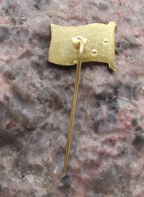 1969 CNP Czechoslovakia Maritime Navigation Company Flag Anniversary Pin Badge - Badgecrazy