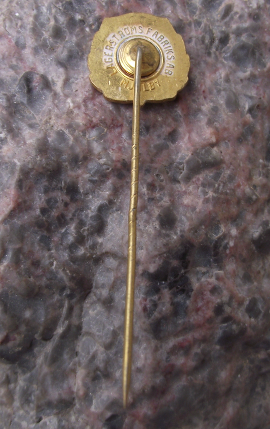 Vintage BK Spartanerna 1948 Football Club Soccer Shield Pin Badge