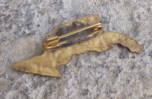 Vintage Cuba INRA Agricultural Reform Cuban Revolution Pin Badge