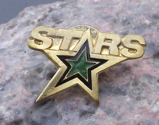 Dallas Stars Pre 2013 NHL USA Ice Hockey League Team Emblem Tie Pin Jacket Badge
