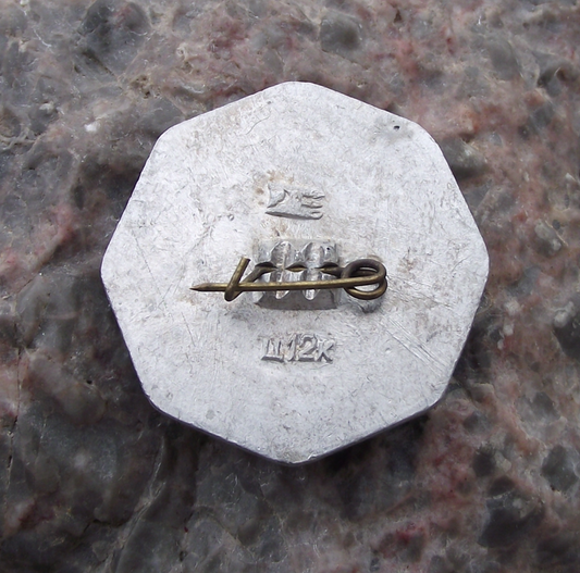 Vintage Admiral Fyodor Ushakov Russian Naval Commander Pin Badge