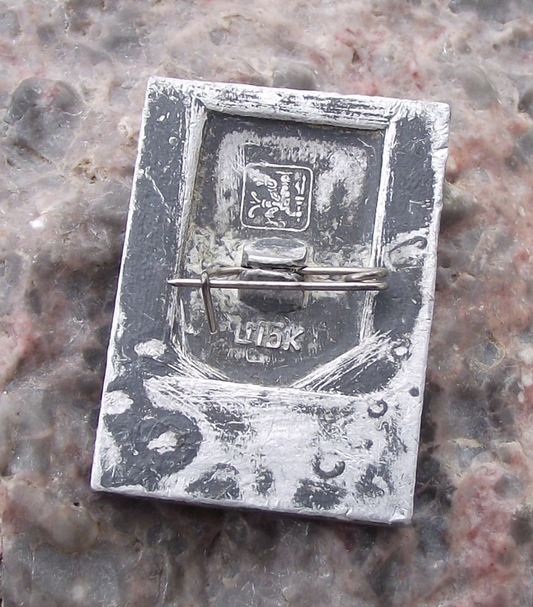 Vintage Mikhail Kutuzov Russian Field Marshal Military Officer Pin Badge