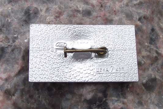 Vintage Maxim Gorky Soviet Socialist Writer Author Pin Badge