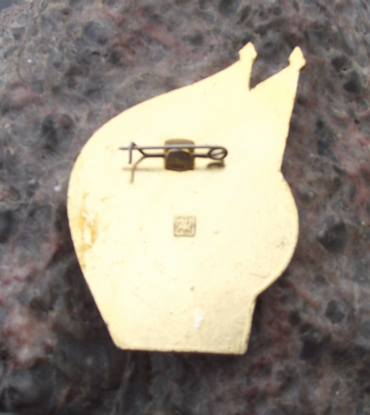 Vintage Yakov Sverdlov Russian October Revolution Leader Flag Pin Badge