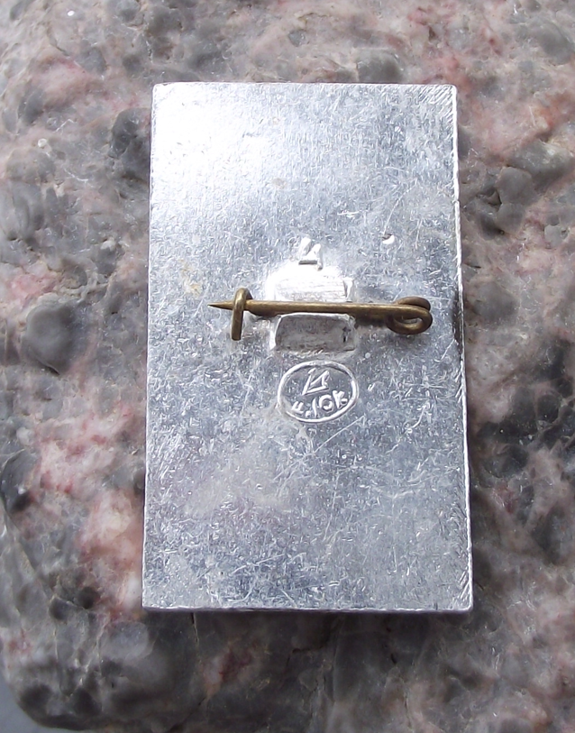 Vintage Felix Dzerzhinsky Polish Born Russian Revolutionary Pin Badge