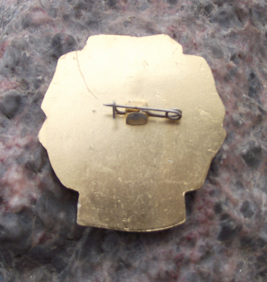 Vintage Yakov Sverdlov Russian Revolutionary May 1st Moscow Rosette Pin Badge