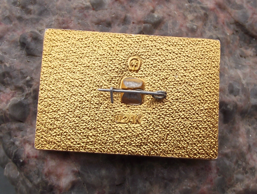 1980 Moscow Olympic Games CCCP Official Logo Pin Badge