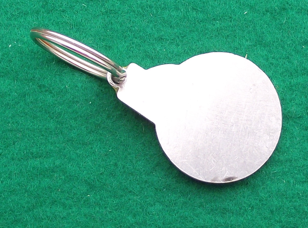 1990 Intercanis Championship Dog Breeders Show Event Brno Keyring Key Chain Ring