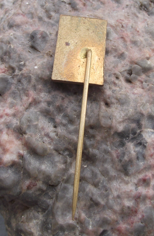 Vintage Pardubice Czech Golden Helmet Motorbike Speedway Competition Pin Badge