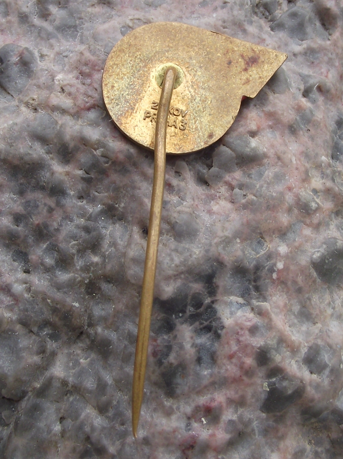 1963 FIM World Championship Motocross MX Motorbike Competition Cup Pin Badge