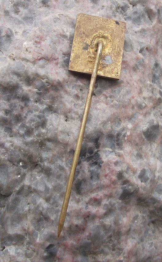 Vintage Dr Edvard Edward Benes WW2 Czech President Pin Badge