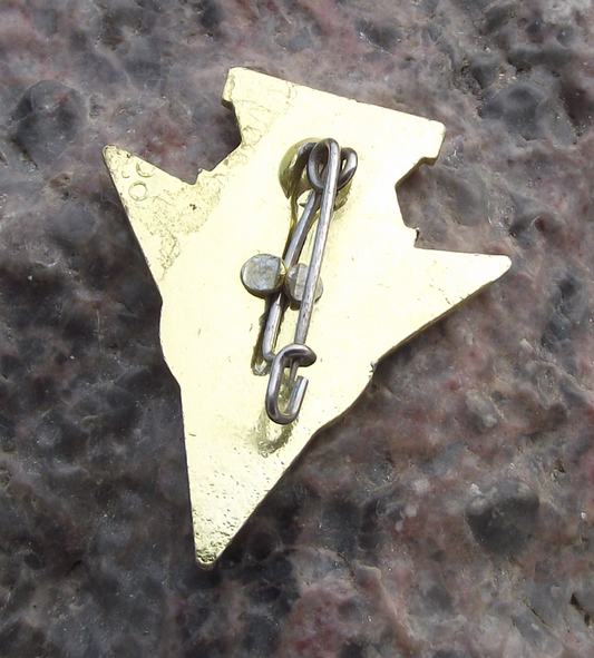 1960s Cuban Cuba Anti Fascist 30th Anniversary Pin Badge