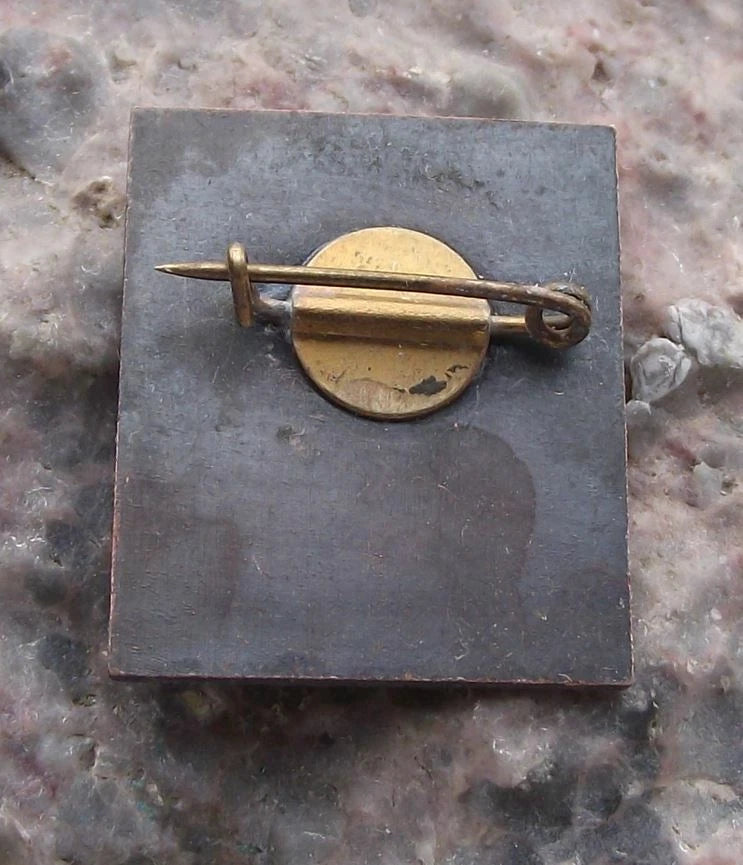 Vintage Tallinn Estonia Horse Rider Knight and Lance Tourist Souvenir Pin Badge